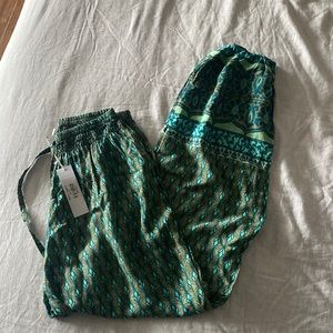 Sea Luster lightweight patterned joggers